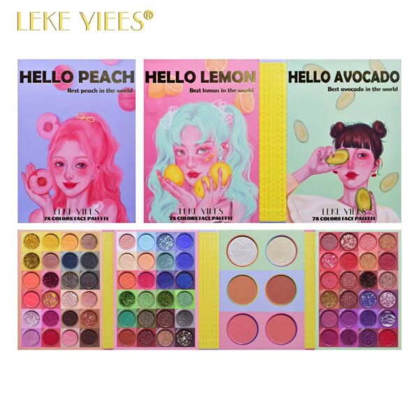 KEVIN&COCO 105-color eyeshadow palette, four-layer folding - Image 4