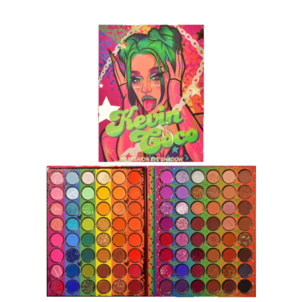 KEVIN&COCO 96-color eyeshadow palette Modern Girl - Image 5