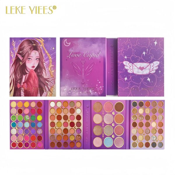 KEVIN&COCO 105-color eyeshadow palette, four-layer folding - Image 11