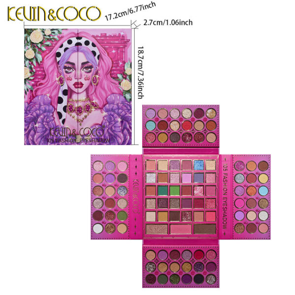 KEVIN COCO Eyeshadow Palette - Image 5