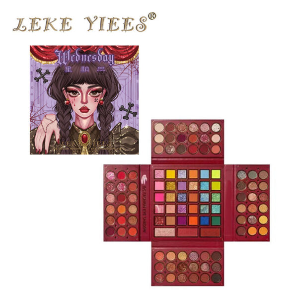 KEVIN&COCO 105-color eyeshadow palette, four-layer folding - Image 2