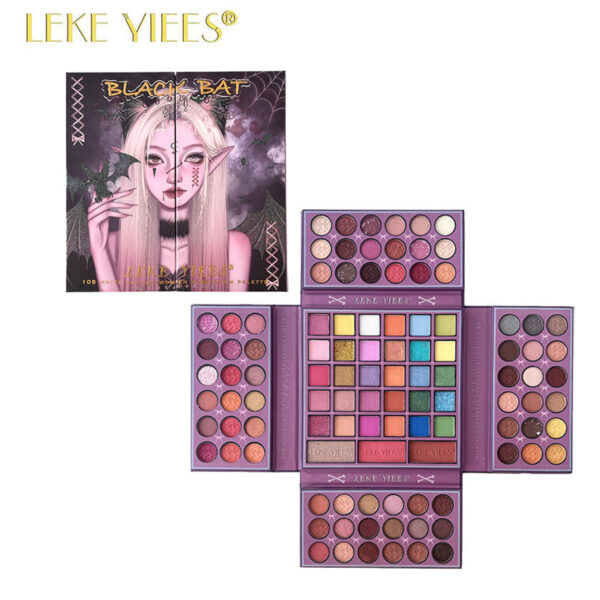 KEVIN&COCO 105-color eyeshadow palette, four-layer folding - Image 6